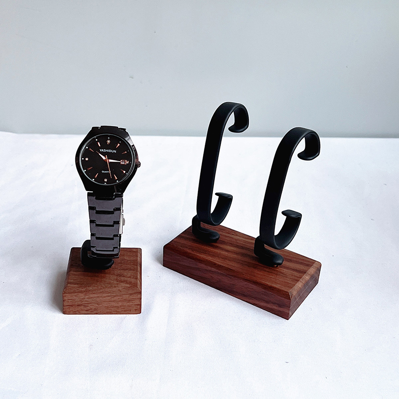 Wooden C‑Shaped Jewelry Displa - огляд і ціна Jewelry And Watches Inc