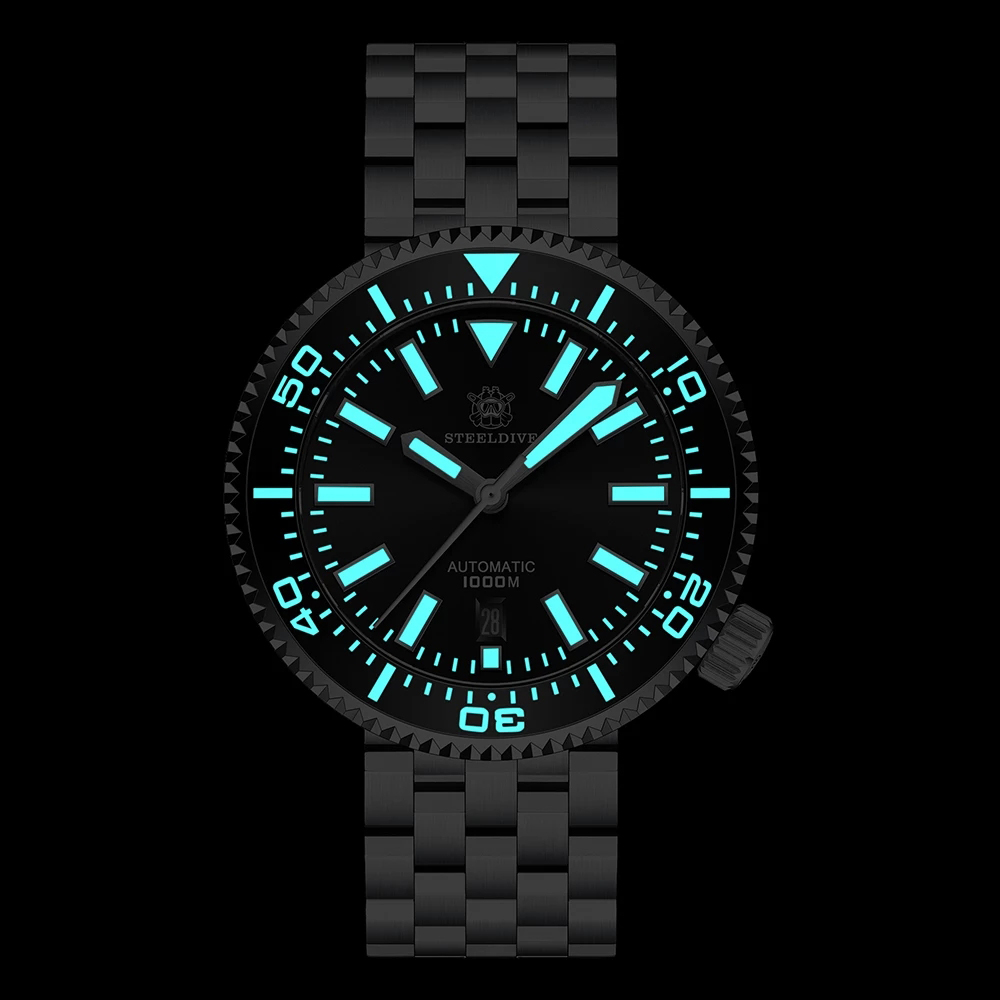 STEELDIVE Mens Automatic Watch - огляд і ціна Seiko Watch Prospex