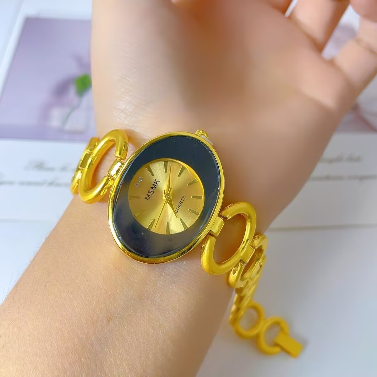New American 24K Gold Plated W - огляд і ціна Jewelry For Watches